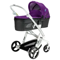 Cărucior pentru copil Bebumi Space 2 in 1 B186.7B196.11/ Silver