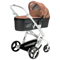 Детская коляска Bebumi Space 2 in 1 B186.3B196.6/ Серебристый