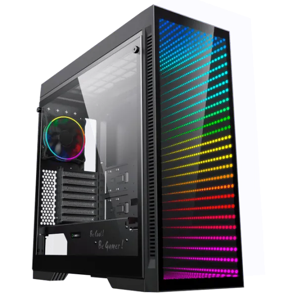Carcasă Gamemax Abyss TR Mid Tower / Black photo 1