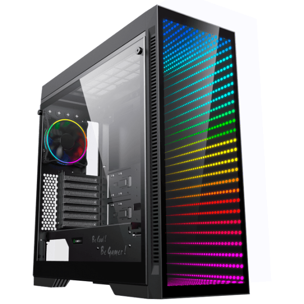 Carcasă Gamemax Abyss TR Mid Tower / Black photo 1
