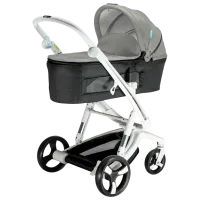 Детская коляска Bebumi Space 2 in 1 B186.11B196.8/ Белый