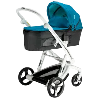 Детская коляска Bebumi Space 2 in 1 B186.5B196.9/ Белый