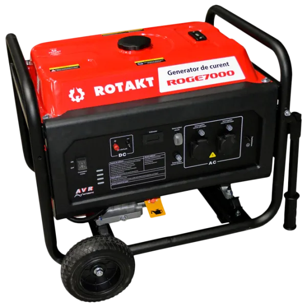 Генератор Rotakt ROGE7000 230 В Бензин/ 6.3 кВт photo 1 Генератор Rotakt ROGE7000 230 В Бензин/ 6.3 кВт photo 1