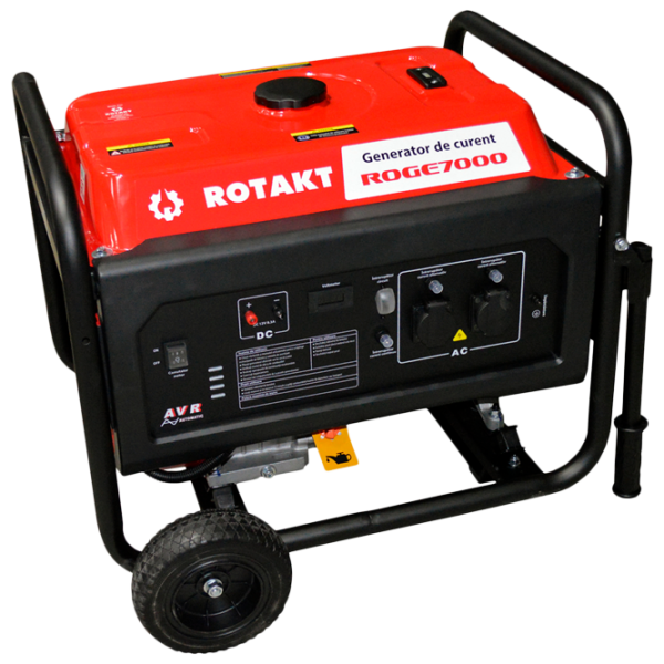 Генератор Rotakt ROGE7000 230 В Бензин/ 6.3 кВт photo 1 Генератор Rotakt ROGE7000 230 В Бензин/ 6.3 кВт photo 1