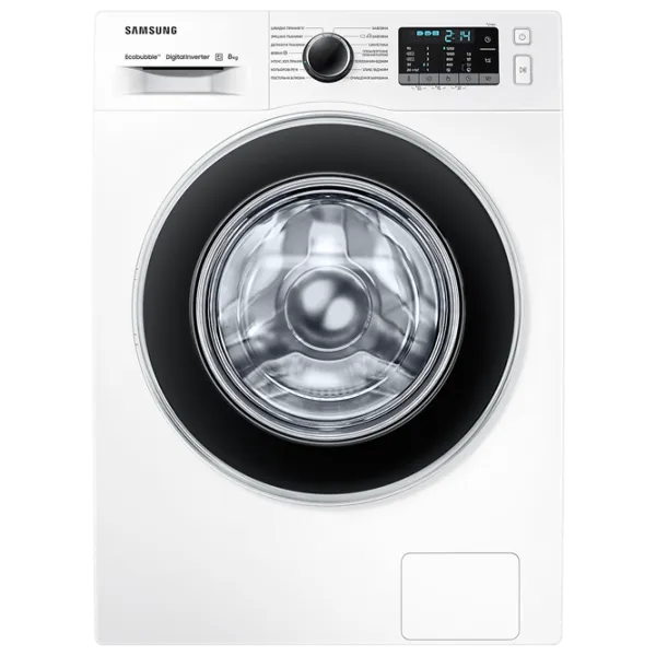 Стиральная машина Samsung WW80J52K0HW/CE 8 кг / 1200 об/мин / Белый photo 1