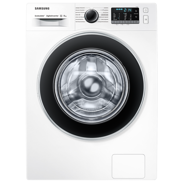Стиральная машина Samsung WW80J52K0HW/CE 8 кг / 1200 об/мин / Белый photo 1