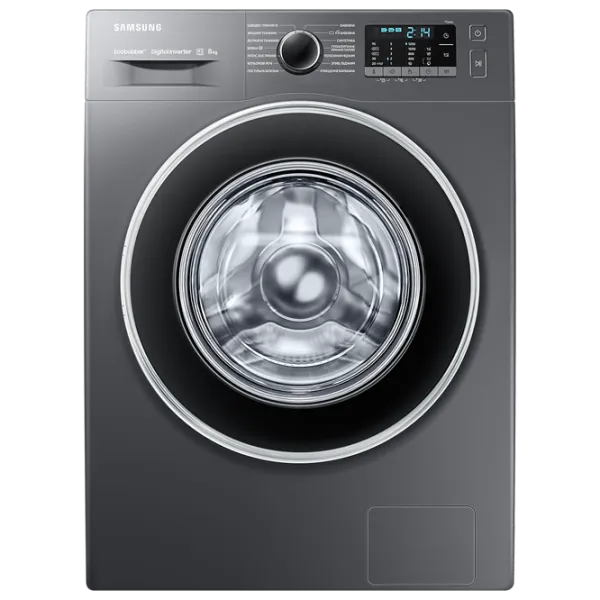 Mașină de spălat Samsung WW80J52E0HX/CE 8 kg / 1200 rpm / Inox photo 1 Mașină de spălat Samsung WW80J52E0HX/CE 8 kg / 1200 rpm / Inox photo 1