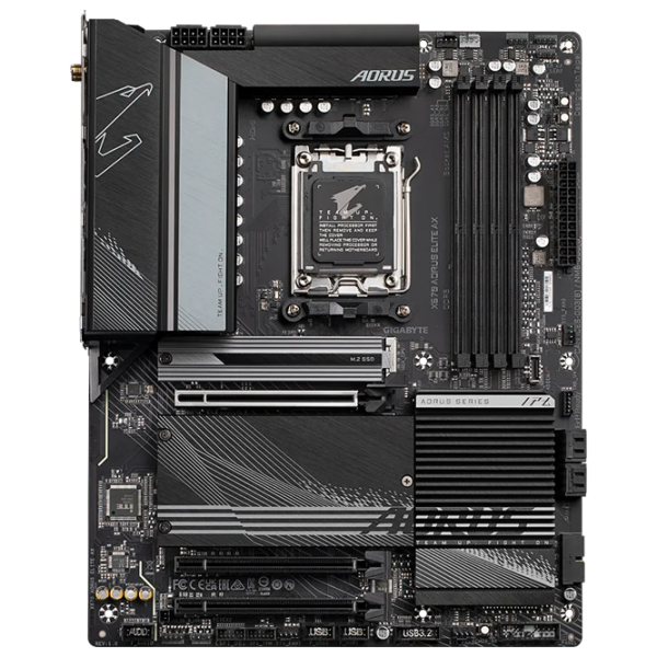 Placă de bază Gigabyte X670 AORUS ELITE AX ATX/ AMD X670 photo 1
