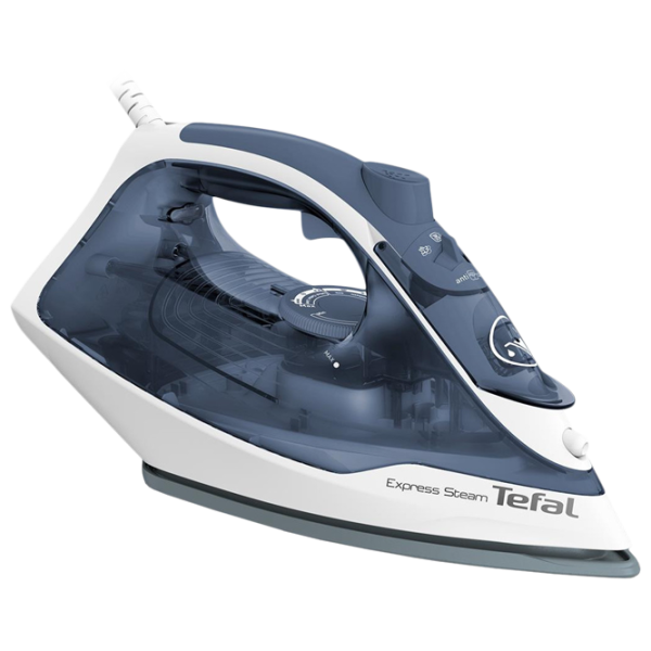 Утюг Tefal FV2837E0 Классический/ 2400 Вт/ Синий photo 1