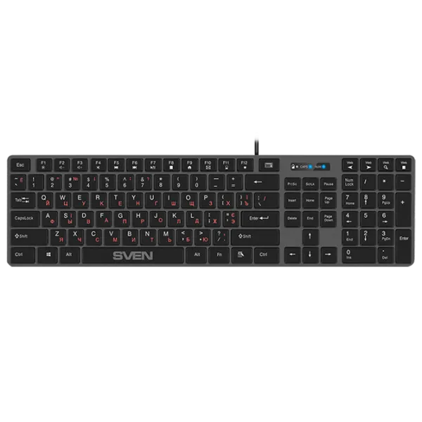 Клавиатура Sven KB-E5000 Проводная/ Черный photo 1