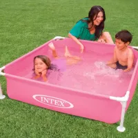 Бассейн Intex 57172 342 л/ Каркасный/ Pink photo 7