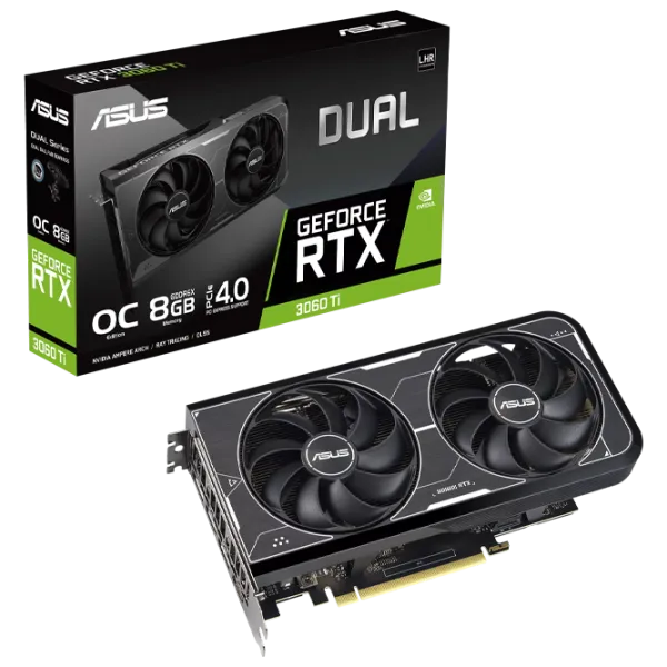 Placă video Asus GeForce RTX 3060 TI Dual PCI Express 4.0 / 8 GB photo 8 Placă video Asus GeForce RTX 3060 TI Dual PCI Express 4.0 / 8 GB photo 8