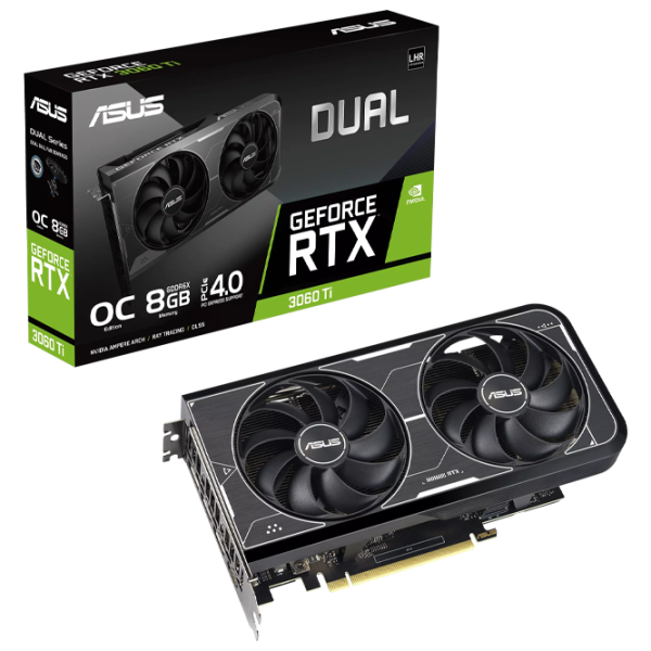 Placă video Asus GeForce RTX 3060 TI Dual PCI Express 4.0 / 8 GB photo 8 Placă video Asus GeForce RTX 3060 TI Dual PCI Express 4.0 / 8 GB photo 8