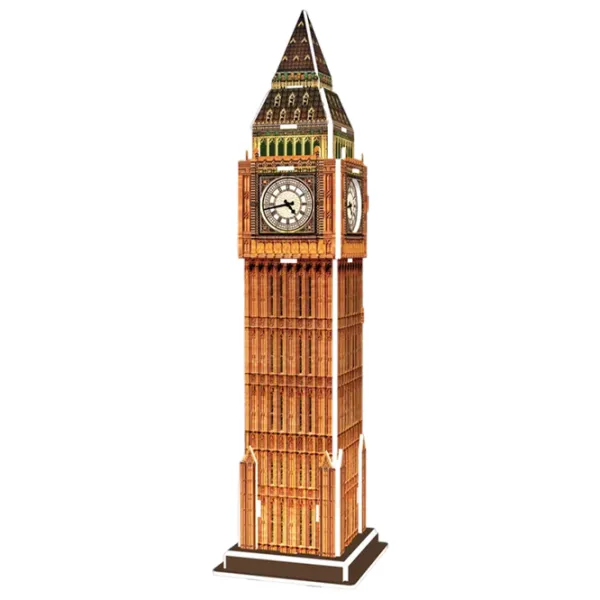 Puzzle 3D CubicFun Big Ben 3+/ Numărul de piese: 13 photo 6 Puzzle 3D CubicFun Big Ben 3+/ Numărul de piese: 13 photo 6