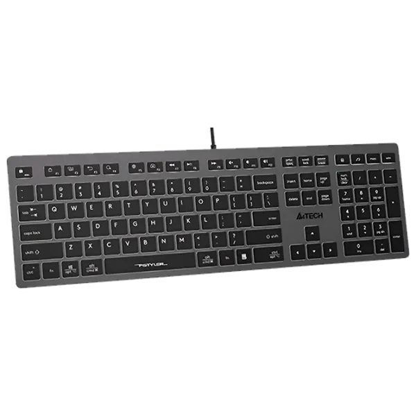 Клавиатура A4Tech FX60 Проводная/ Серый photo 7