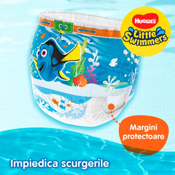Scutece pentru copii Huggies Little Swimmers 5-6 5 - 6 12 - 18 kg / 11 buc. photo 9
