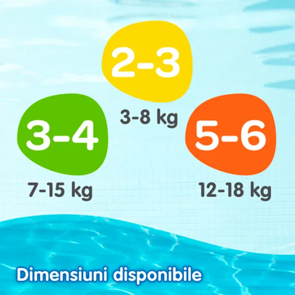 Scutece pentru copii Huggies Little Swimmers 5-6 5 - 6 12 - 18 kg / 11 buc. photo 10