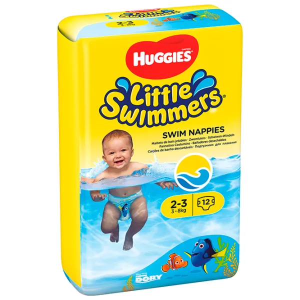 Scutece pentru copii Huggies Little Swimmers 2-3 2 - 3 3 - 8 kg / 12 buc photo 6