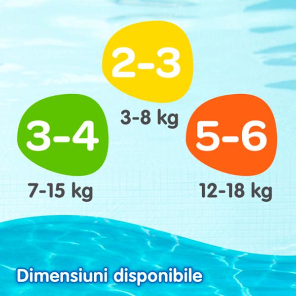 Scutece pentru copii Huggies Little Swimmers 2-3 2 - 3 3 - 8 kg / 12 buc photo 11