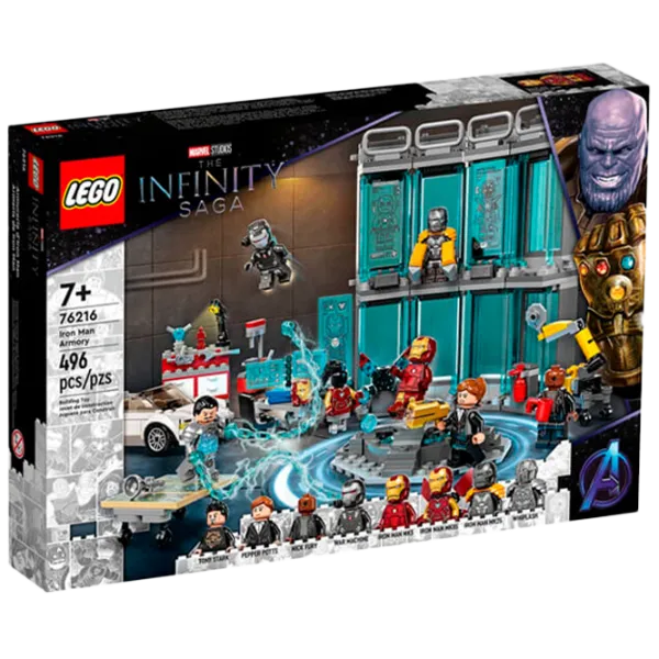 Конструктор LEGO Железный человек Арсенал/ Разноцветный photo 1