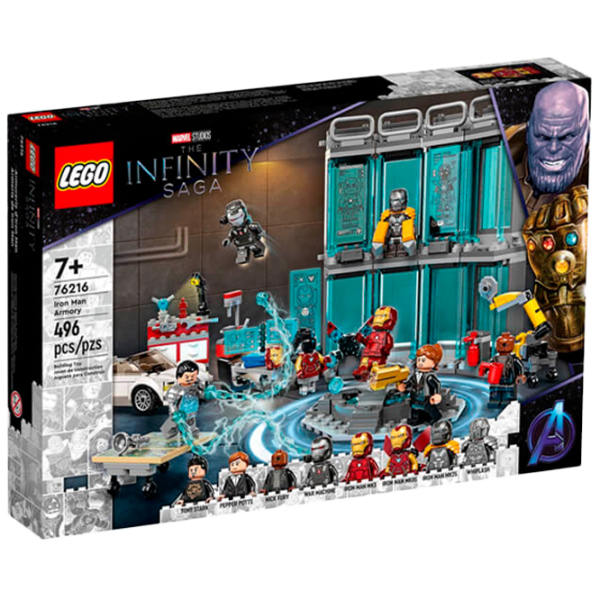 Конструктор LEGO Железный человек Арсенал/ Разноцветный photo 1