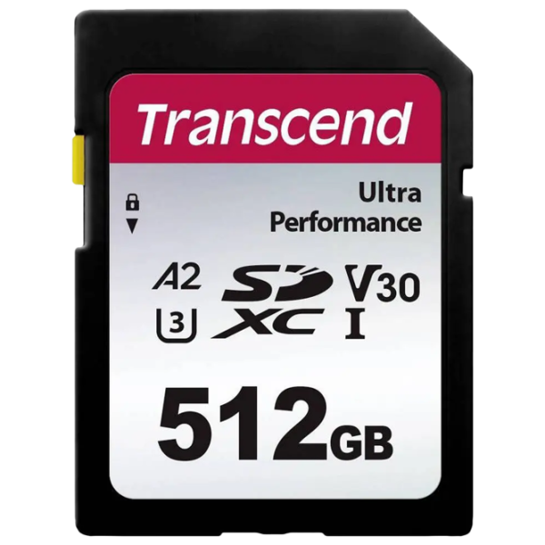 SD Card Transcend TS512GSDC340S 512 ГБ SD/ Class10 UHS-I U3 photo 1