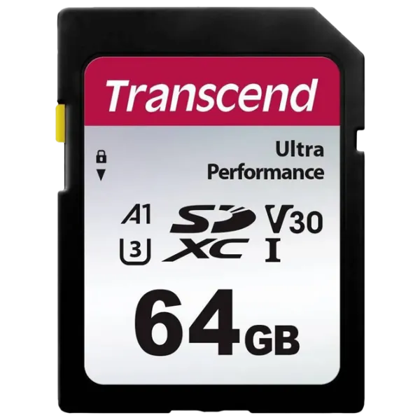 SD Card Transcend TS64GSDC340S 64 ГБ SD/ Class10 photo 1