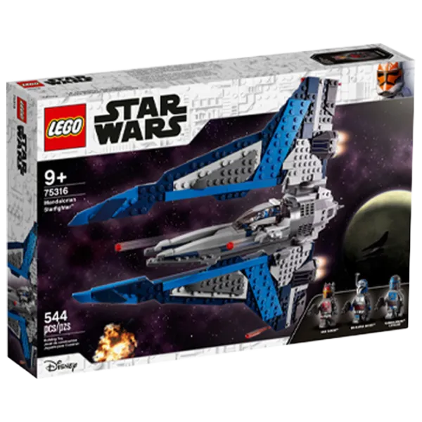 Конструктор LEGO Звездный истребитель мандалорцев Космолёт/ Разноцветный photo 1