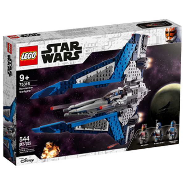 Конструктор LEGO Звездный истребитель мандалорцев Космолёт/ Разноцветный photo 1