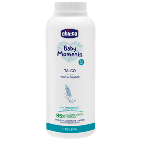 Pudră de talc pentru copii Chicco Baby Moments 0+/ Sub scutec photo 1