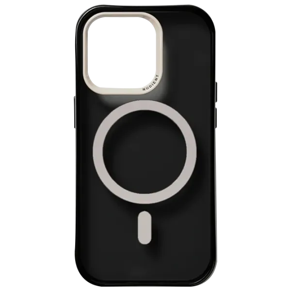 Чехол для смартфона Apple iPhone 14 Pro Max Nudient/ MagSafe Back/ PC/ Clear Черный photo 1