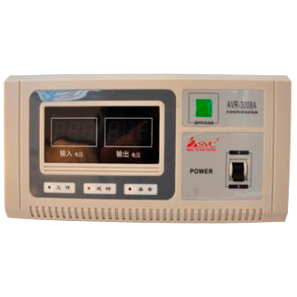 Stabilizator de tensiune Ultra Power AVR-2008A Black photo 1