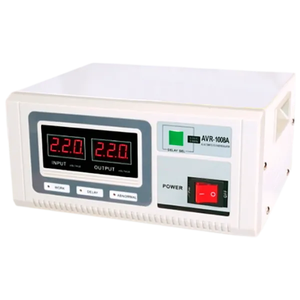 Stabilizator de tensiune Ultra Power AVR-1008A Black photo 1