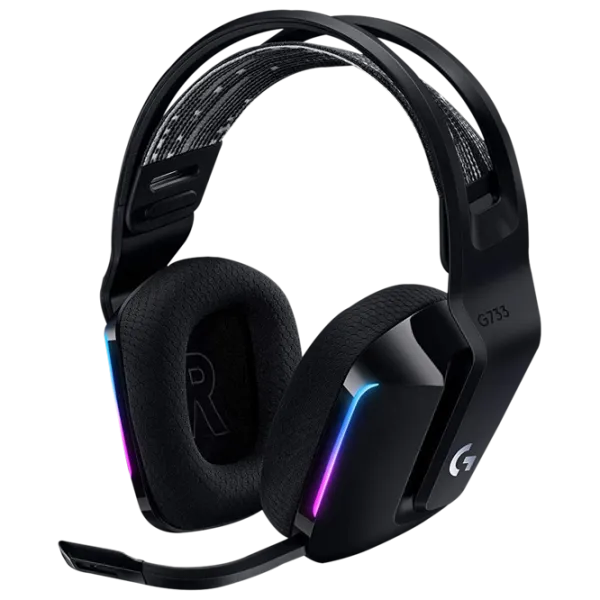Căști Logitech G733 Black Fără fir/ Gaming photo 1