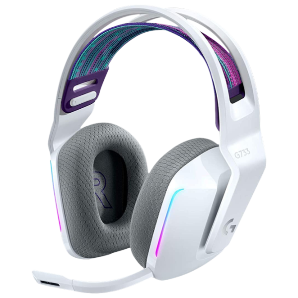 Наушники Logitech G733 Белый Беспроводные/ Игровой photo 1