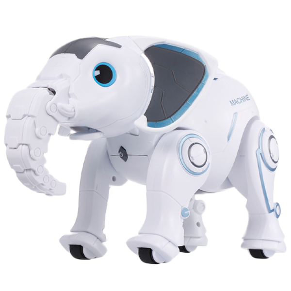 Робот Le Neng Toys Programming Intelligent Elephant K17  Белый photo 1