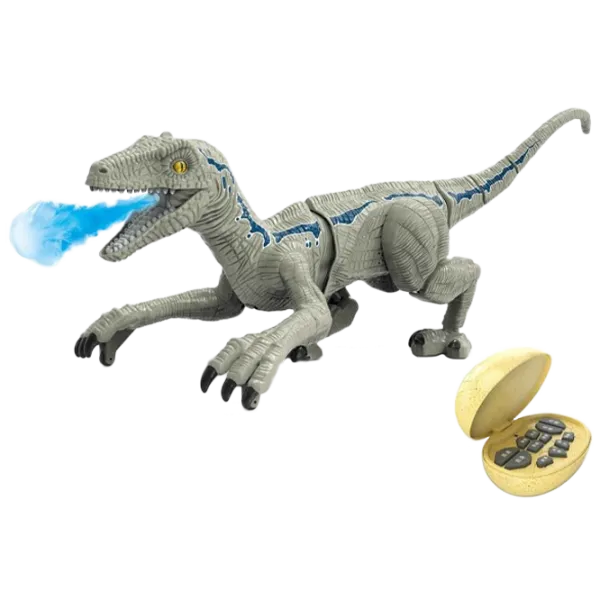 Робот Le Neng Toys Intelligent Programming Armored Velociraptor K35  Серый photo 1