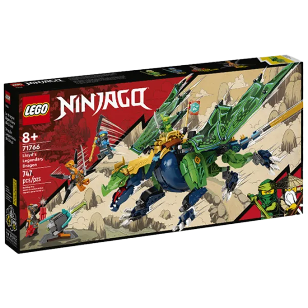 Конструктор LEGO Dragonul legendar al lui Lloyd Битва/ Разноцветный photo 1