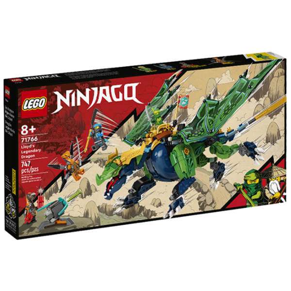 Конструктор LEGO Dragonul legendar al lui Lloyd Битва/ Разноцветный photo 1