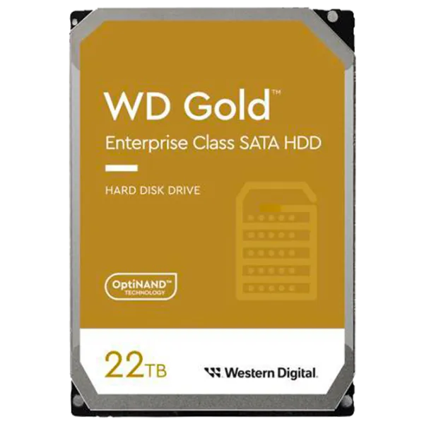 HDD Western Digital WD221KRYZ 22 ТБ WD221KRYZ/ Золото photo 1