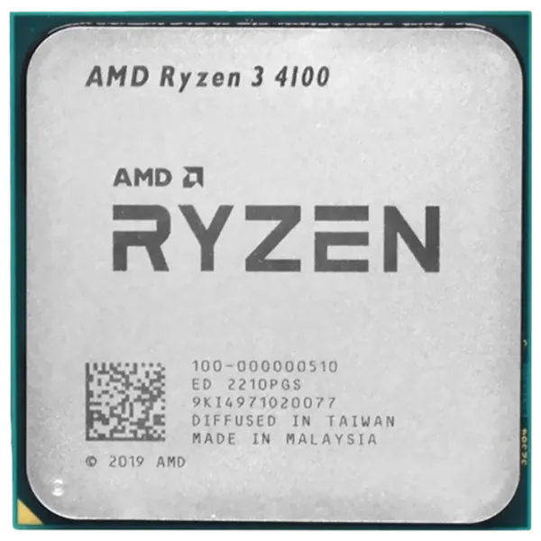 Procesor AMD Ryzen 3 4100 Tray AM4/ 3.80 GHz - 4.00 GHz photo 1 Procesor AMD Ryzen 3 4100 Tray AM4/ 3.80 GHz - 4.00 GHz photo 1