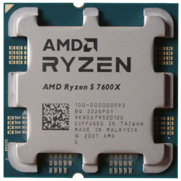 Процессор AMD Ryzen 5 7600X Tray AM5/ 5.30 ГГц - 4.70 ГГц photo 1
