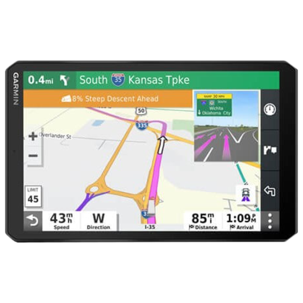 Навигационная система Garmin Dezl LGV 800 MT-D 010-02314-10 Europa, SUA, Mexic, Canada, Puerto Rico, Insulele Virgine ale SUA, Insulele Cayman și Bahamas./ Черный photo 1 Навигационная система Garmin Dezl LGV 800 MT-D 010-02314-10 Europa, SUA, Mexic, Canada, Puerto Rico, Insulele Virgine ale SUA, Insulele Cayman și Bahamas./ Черный photo 1
