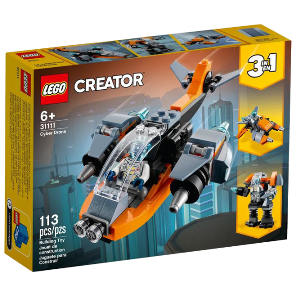 Constructor LEGO Cyberdron Navă spațială/ Multicolor photo 1