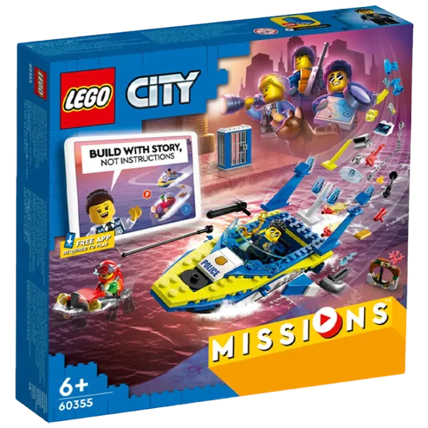 Конструктор LEGO Water Police Detective Missions Транспорт/ Разноцветный photo 1