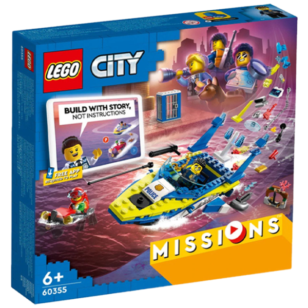 Конструктор LEGO Water Police Detective Missions Транспорт/ Разноцветный photo 1