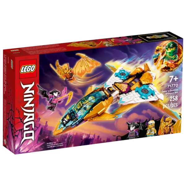 Конструктор LEGO Zane's Golden Dragon Jet Космолёт/ Разноцветный photo 1