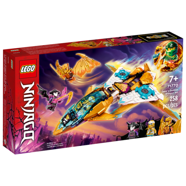 Конструктор LEGO Zane's Golden Dragon Jet Космолёт/ Разноцветный photo 1