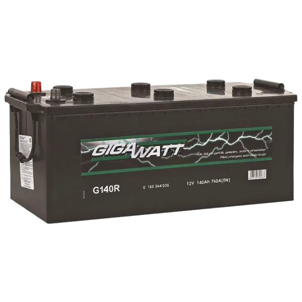 Авто аккумулятор Gigawatt G140R 760A photo 1 Авто аккумулятор Gigawatt G140R 760A photo 1