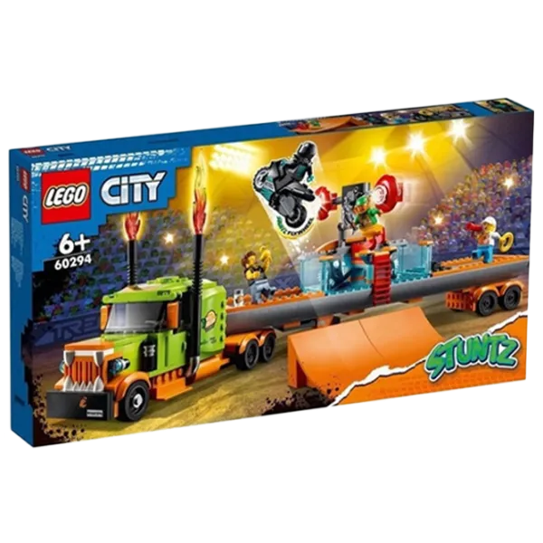 Конструктор LEGO Грузовик для шоу каскадёров Транспорт/ Разноцветный photo 1